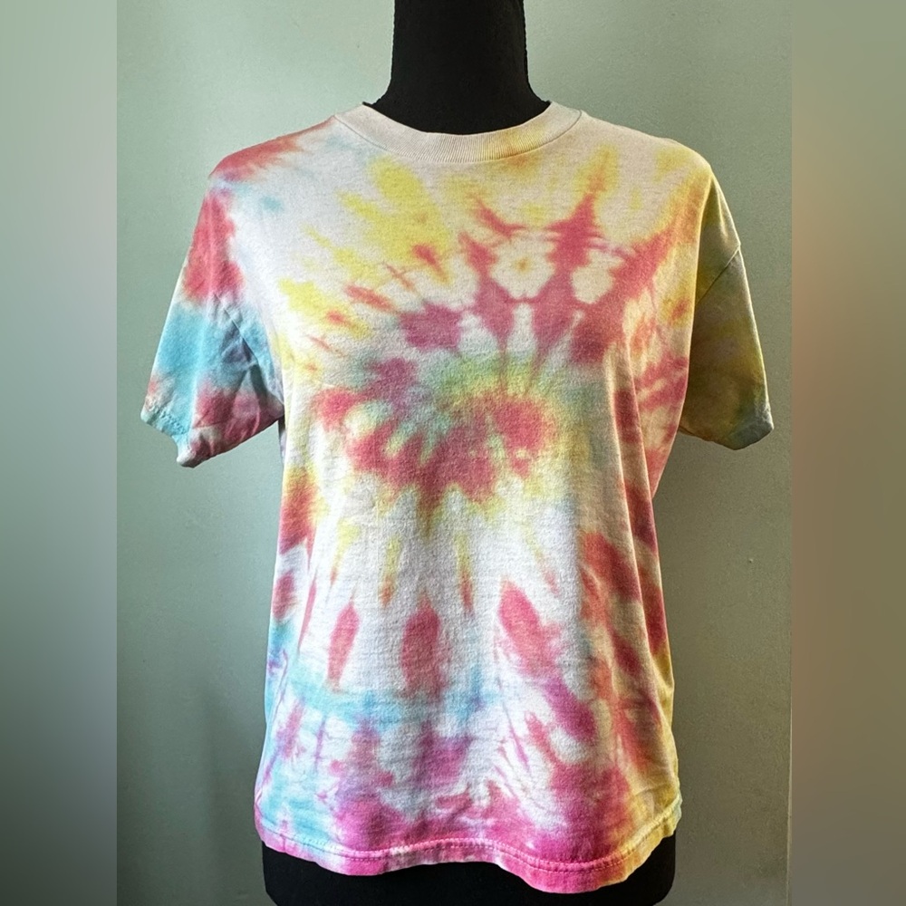 Vintage tie dye t-shirt. Soft and perfectly worn.